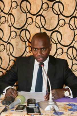 Le directeur des Finances et du Budget, Abdoulaye Bahr Bachar. Alwihda Info