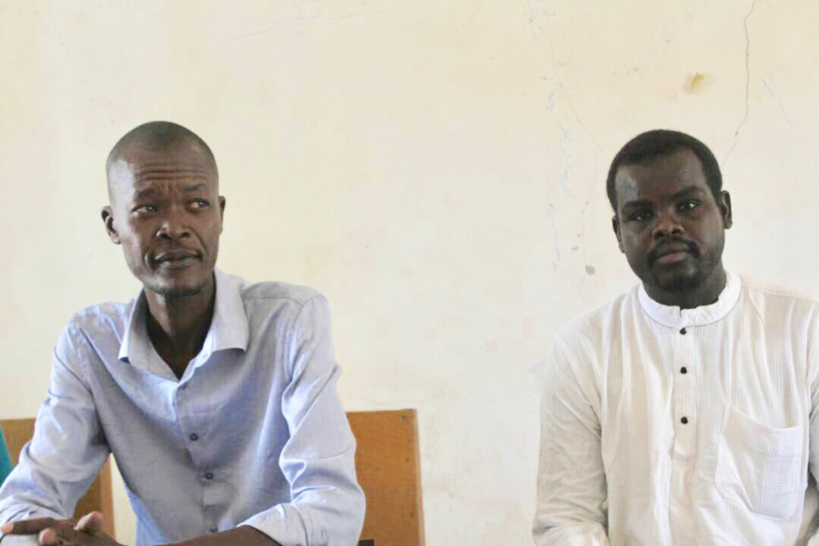 Le porte-parole du Mouvement Citoyen Jeunesse en Marche, Nadjindou Hubert. Alwihda Info Le porte-parole du Mouvement Citoyen Jeunesse en Marche, Nadjindou Hubert. Alwihda Info