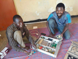 Les locaux de la radio DJA FM au Tchad. Photo : Alwihda Info