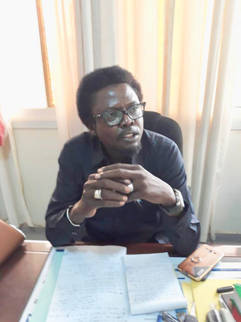 Le secrétaire général du Syndicat des Magistrats du Tchad, Djonga Arrafi. Alwihda Info