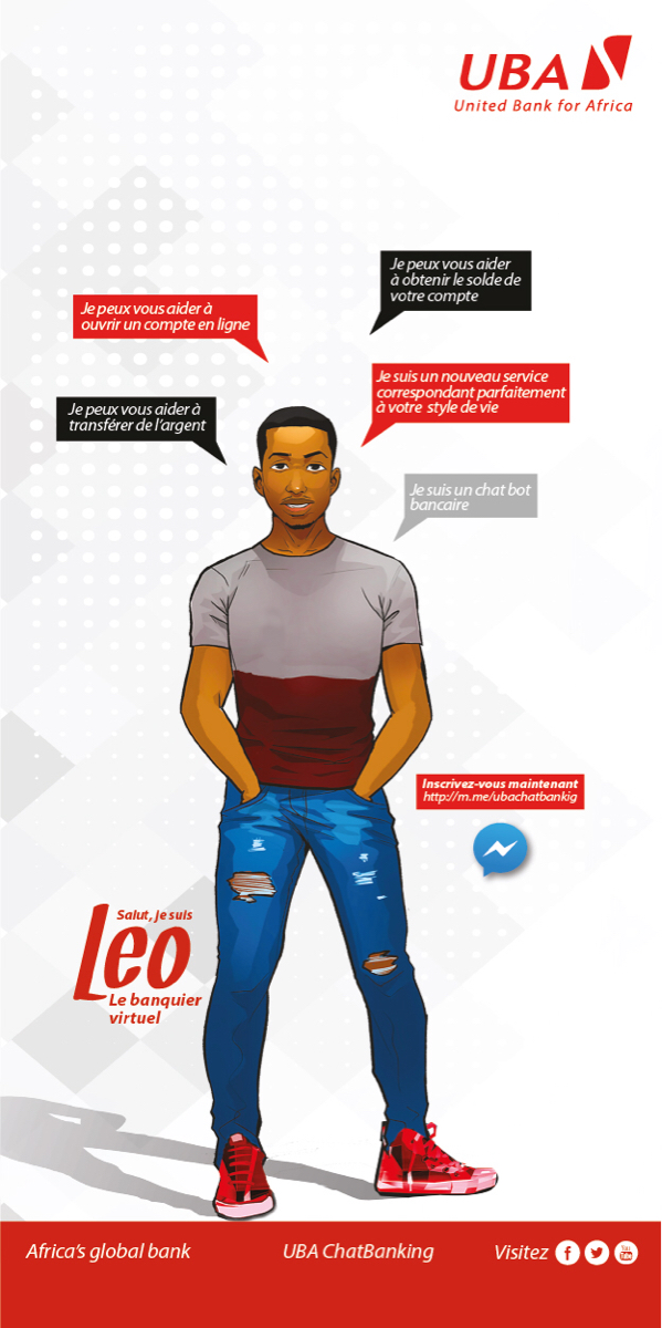 La banque UBA va lancer son produit Leo, le banquier virtuel et révolutionnaire