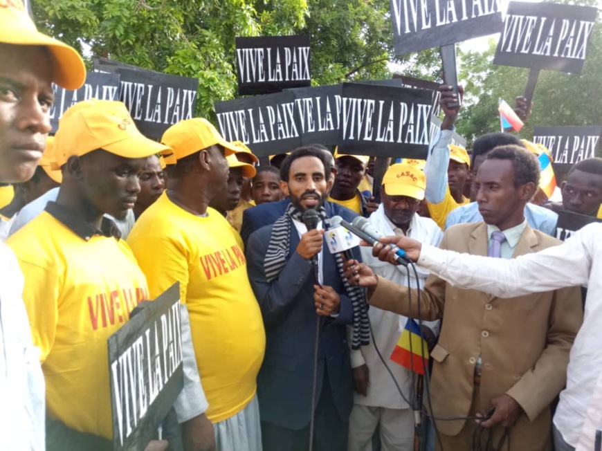 Campagne de sensibilisation de la CASAC à N'Djamena. Alwihda Info