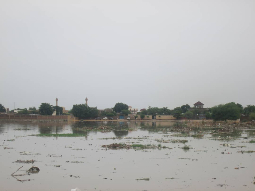 En images : inondations à N'Djamena