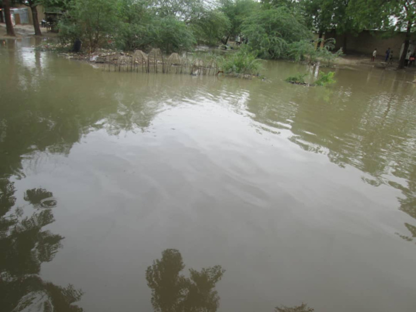 En images : inondations à N'Djamena