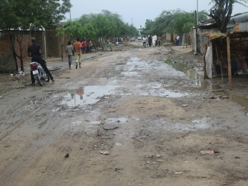 En images : inondations à N'Djamena