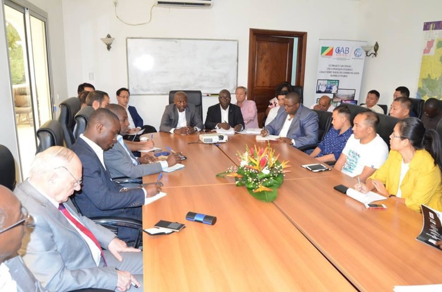 Une vue partielle de la séance de travail.