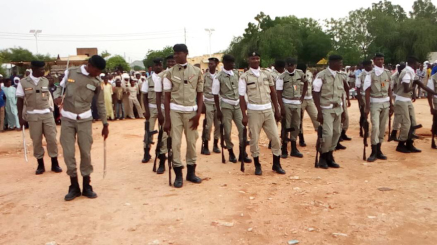 En images : défilé militaire du 11 août à Abéché