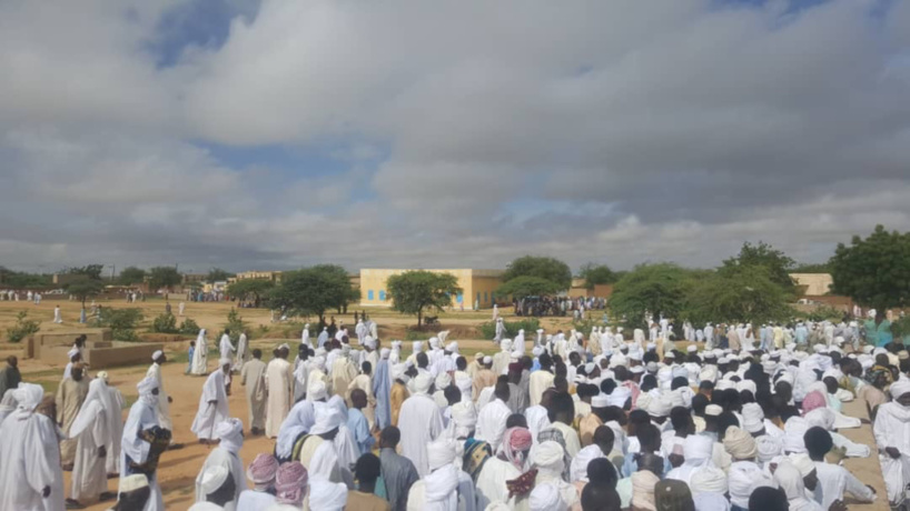 En images : prière de l’Aid-el-Kebir à Abéché