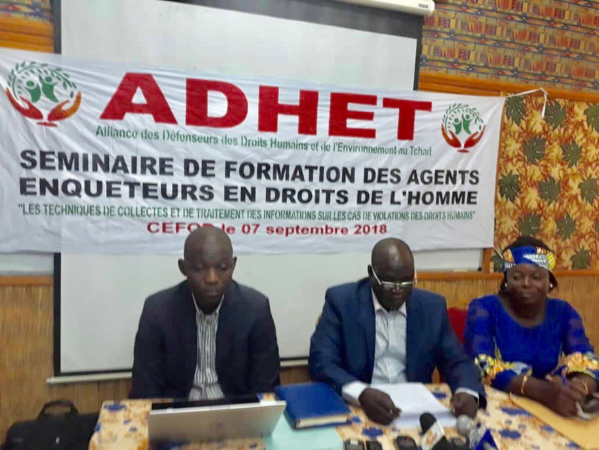 'LADHET a lancé, vendredi 7 septembre 2018 au CEFOD, un séminaire de formation des agents enquêteurs spéciaux en droit de l’homme. Alwihda Info/C