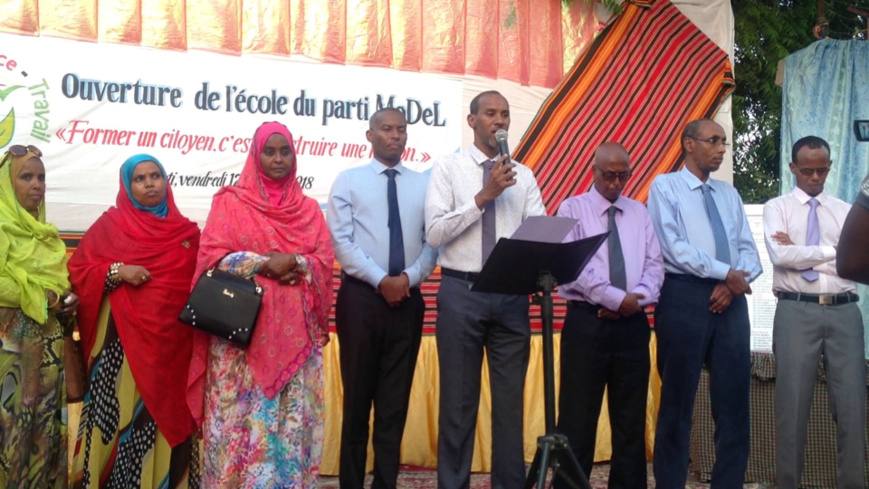 Djibouti : Discours de Ismaël Ahmed Wabéri, président du parti MoDeL, à l'inauguration de l'école du parti