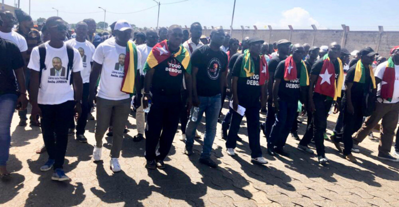 Manifestation de la société civile, le 3 novembre dernier, à Lomé au Togo © Thomas Dietrich Manifestation de la société civile, le 3 novembre dernier, à Lomé au Togo © Thomas Dietrich