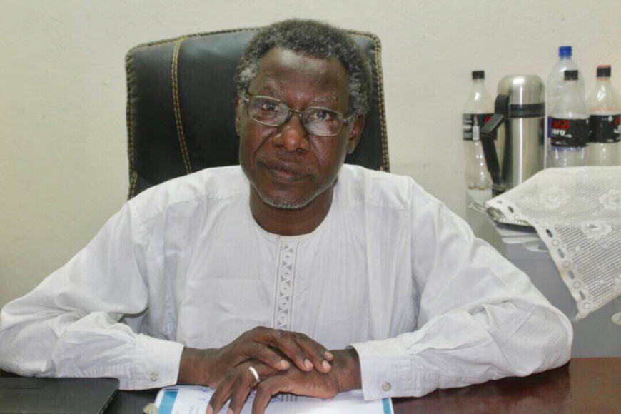 Le secrétaire général de la CTDDH, Mahamat Nour Ahmat Ibedou. © Alwihda Info