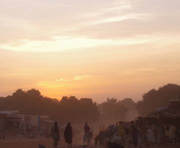 La ville de Goz Beida au Tchad. © DR