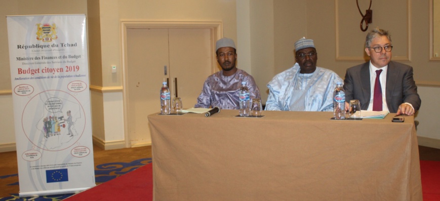 Lancement du Budget citoyen à N'Djamena, vendredi 15 mars 2019. © DR/fin.td