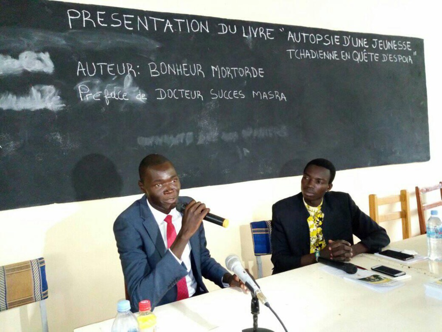 L'auteur tchadien Bonheur Ngon-Gor Mortorde. © DR L'auteur tchadien Bonheur Ngon-Gor Mortorde. © DR