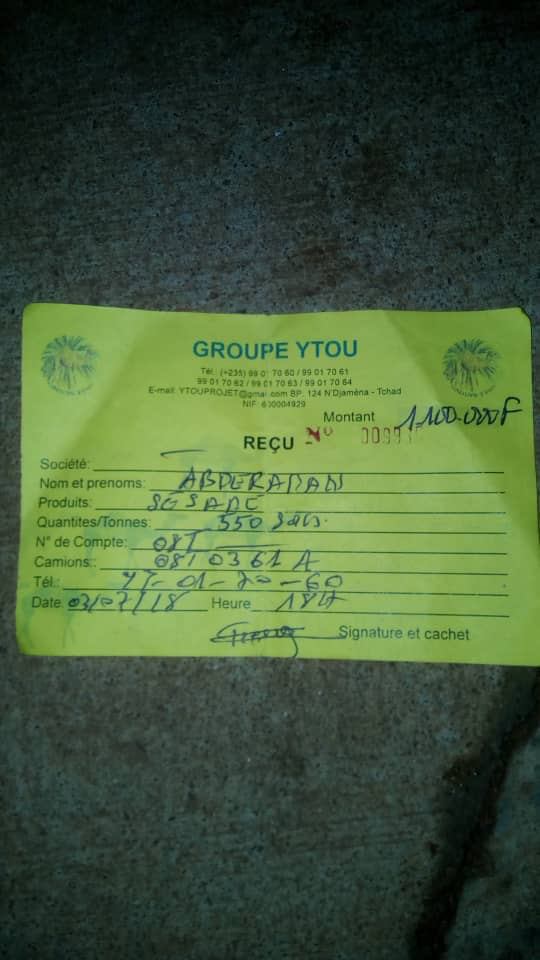 Tchad : le groupe Ytou impose des taxes illégales et exorbitantes sur les produits agricoles