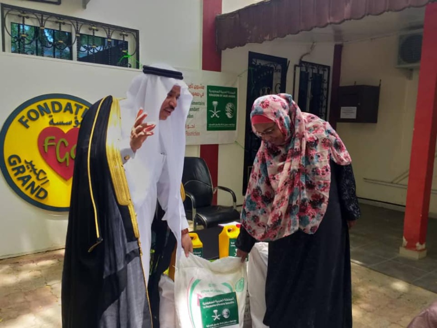 Tchad : 3000 kits alimentaires offerts pour le Ramadan. © FGC