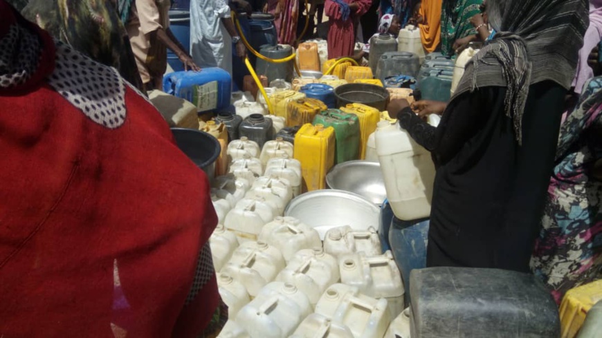 En images : A Abéché, la souffrance des populations pour se procurer de l'eau