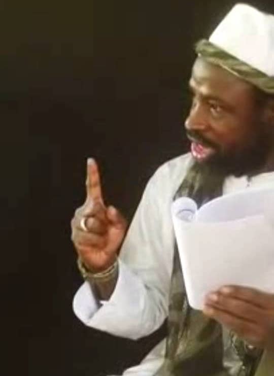 Le chef de Boko Haram Shekau menace le Tchad et les pays voisins. © Capture d'écran