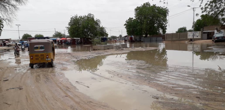 Tchad : à Abéché, les inondations s’installent dans les quartiers 