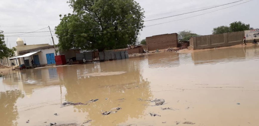 Tchad : à Abéché, les inondations s’installent dans les quartiers 