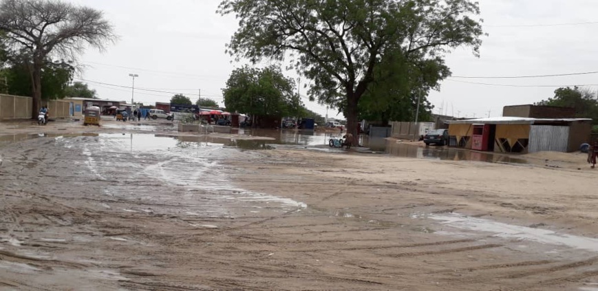 Tchad : à Abéché, les inondations s’installent dans les quartiers 