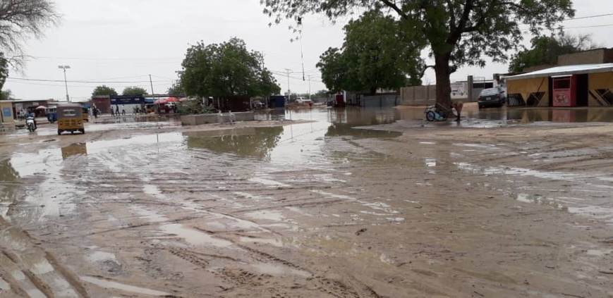 Tchad : à Abéché, les inondations s’installent dans les quartiers 