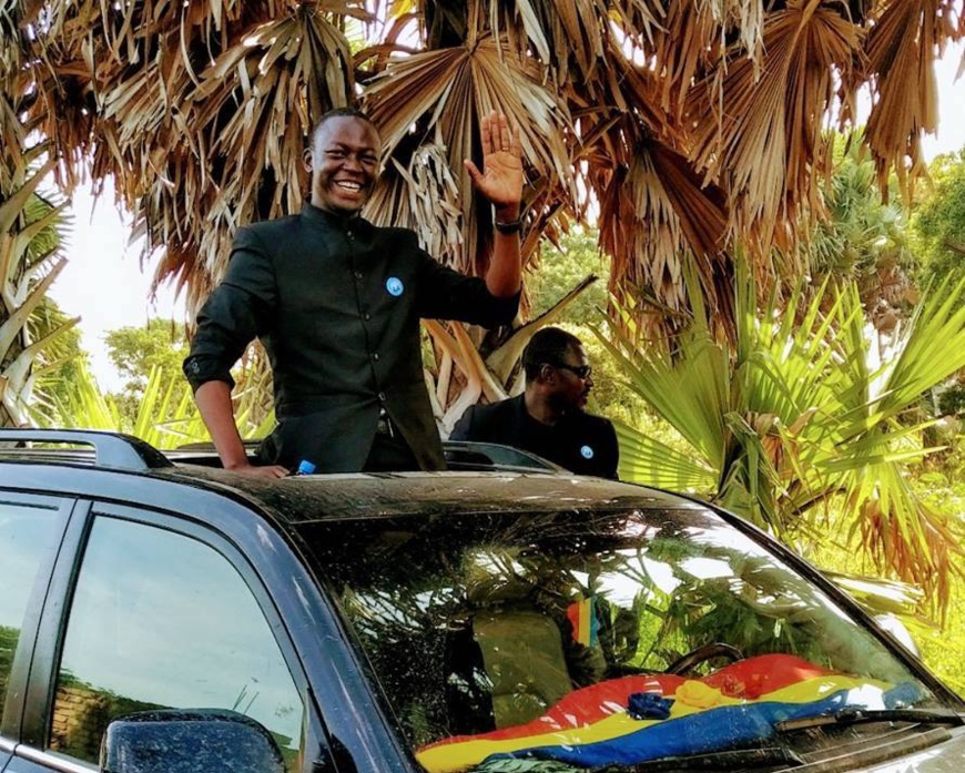 Le leader du mouvement "Les Transformateurs", Succès Masra. © DR/Page Facebook