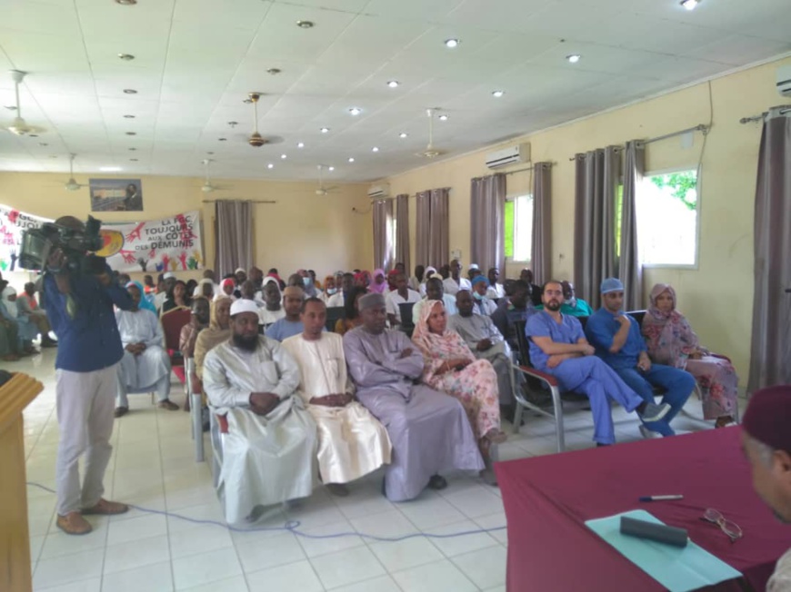 Tchad : une campagne chirurgicale de la cataracte à N'Djamena. © Alwihda Info