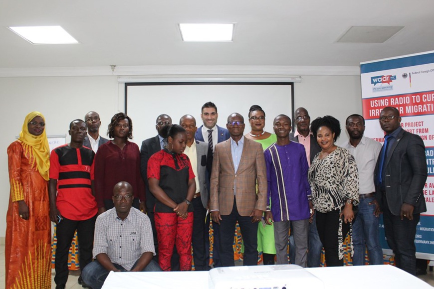 Côte d’Ivoire / Lutte contre la migration irrégulière : Des journalistes-radio formés aux techniques de production et de reportage sur le fléau