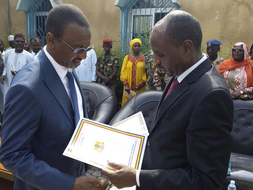 Tchad : le nouveau ministre Brahim Mahamat Djamaladine prêt à relever les défis Tchad : le nouveau ministre Brahim Mahamat Djamaladine prêt à relever les défis