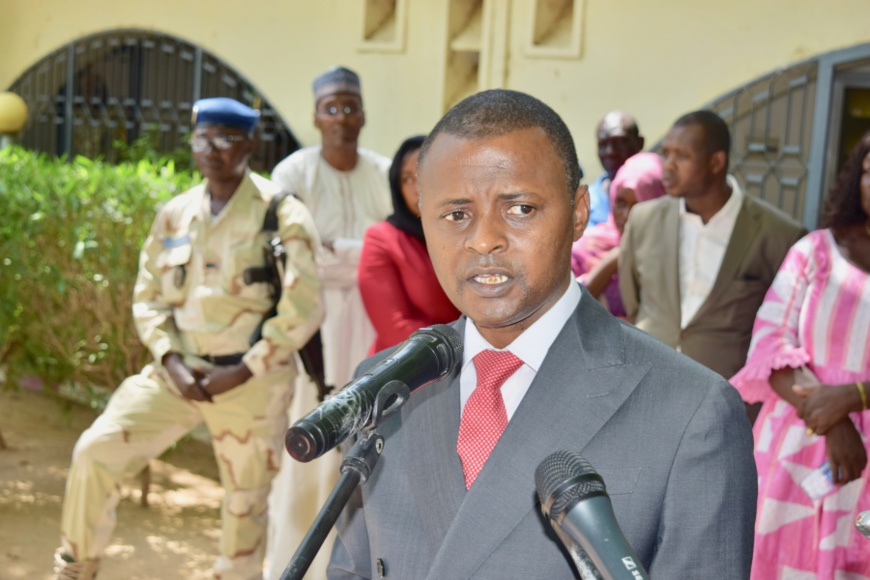 Le ministre des Finances et du Budget, Tahir Hamid Nguilin. © DR/Mfb Le ministre des Finances et du Budget, Tahir Hamid Nguilin. © DR/Mfb