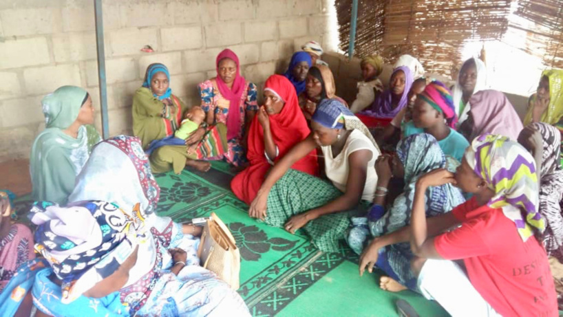 Des femmes détenues à la maison d'arrêt d'Amssinene au Tchad, le 24 juillet 2019. © Alwihda Info Des femmes détenues à la maison d'arrêt d'Amssinene au Tchad, le 24 juillet 2019. © Alwihda Info