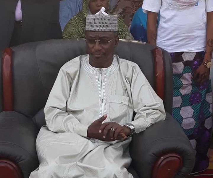 Le président national du Rassemblement pour la démocratie et le progrès (RDP), Mahamat Allahou Taher. © RDP