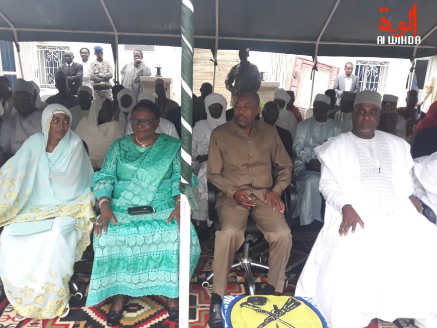 Tchad : le MPS et les partis alliés célèbrent l'an 3 du mandat présidentiel. © Alwihda Info Tchad : le MPS et les partis alliés célèbrent l'an 3 du mandat présidentiel. © Alwihda Info