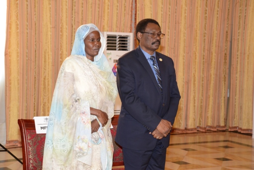 Tchad : prestation de serment de deux nouveaux ministres ce mardi 13 août 2019. © PR