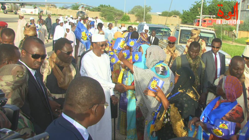 En images : visite du président tchadien Idriss Déby à Abéché En images : visite du président tchadien Idriss Déby à Abéché
