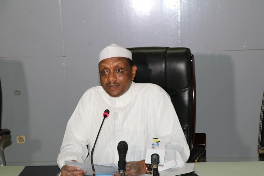 Le ministre des Affaires étrangères du Tchad, Chérif Mahamat Zène. © Tchad Diplomatie