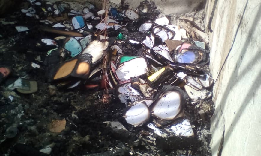 Tchad : des bureaux administratifs ravagés par un incendie à Moundou. © Alwihda Info