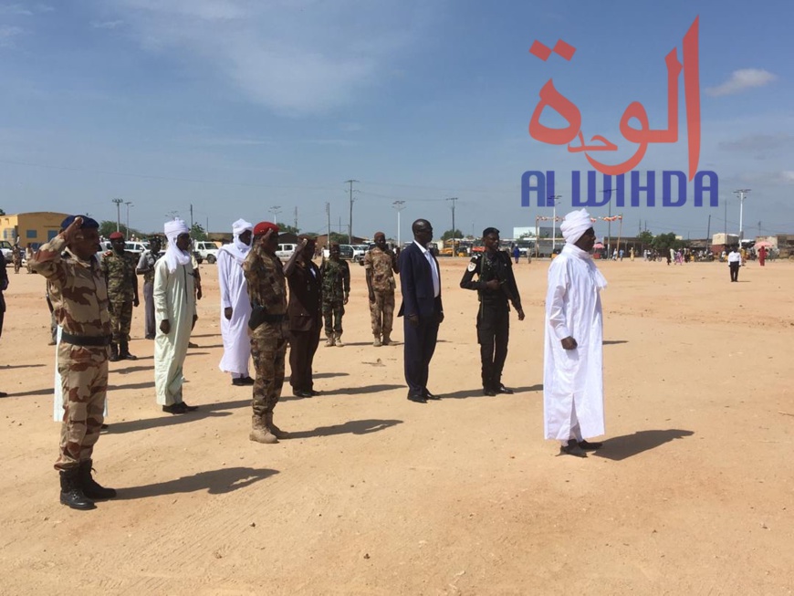 Tchad : passation de service à la tête de la légion de gendarmerie n°4. © Alwihda Info