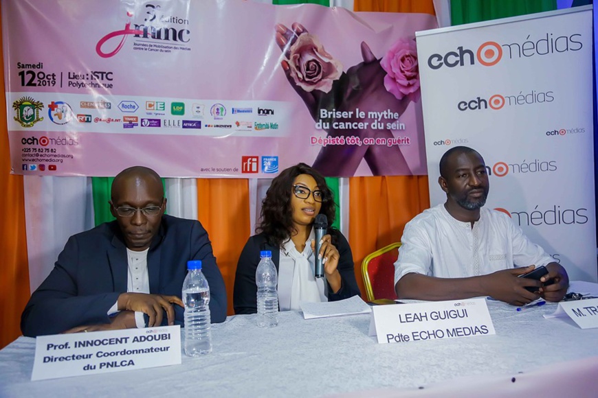 Côte d’Ivoire/Journées de mobilisation des médias contre le cancer du sein : La 3e édition a lieu le 12 octobre 2019 à l’Istc-polytechnique