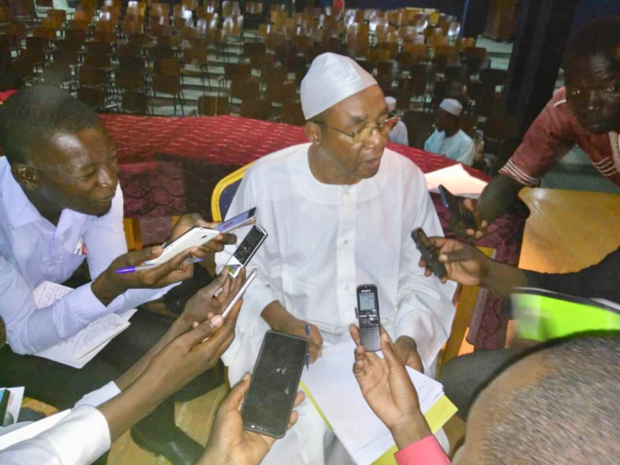 Le secrétaire général du PLD, Mahamat Ahmad-Alhabo. © Alwihda Info Le secrétaire général du PLD, Mahamat Ahmad-Alhabo. © Alwihda Info