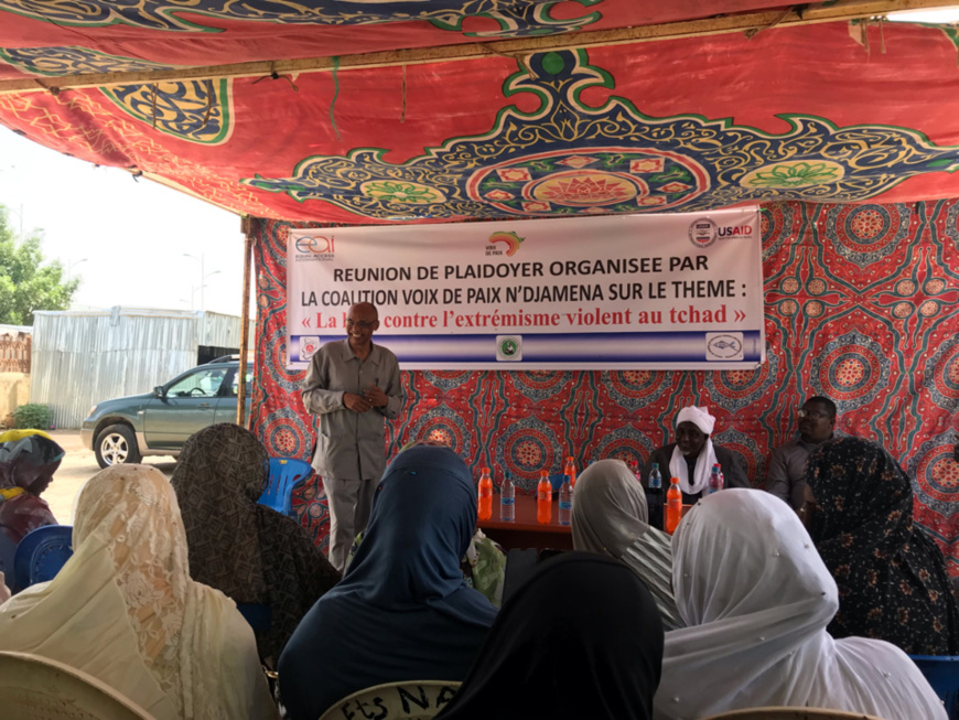 Tchad : à N'Djamena, les vendeuses de poisson sensibilisées sur l'extrémisme. © Alwihda Info