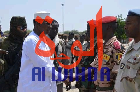 En images : arrivée du chef de l'Etat au Nord-Est du Tchad