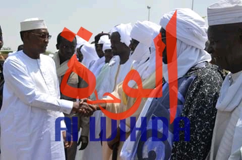 En images : arrivée du chef de l'Etat au Nord-Est du Tchad