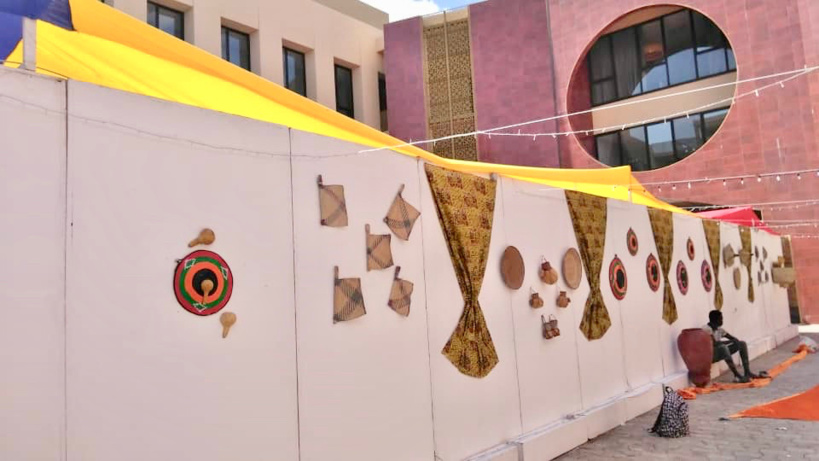 En images : préparatifs du Salon international de l’artisanat au Tchad