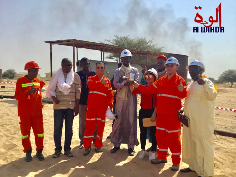 Tchad : le directeur de la SHT inspecte les installations de la raffinerie de Rig-Rig Tchad : le directeur de la SHT inspecte les installations de la raffinerie de Rig-Rig