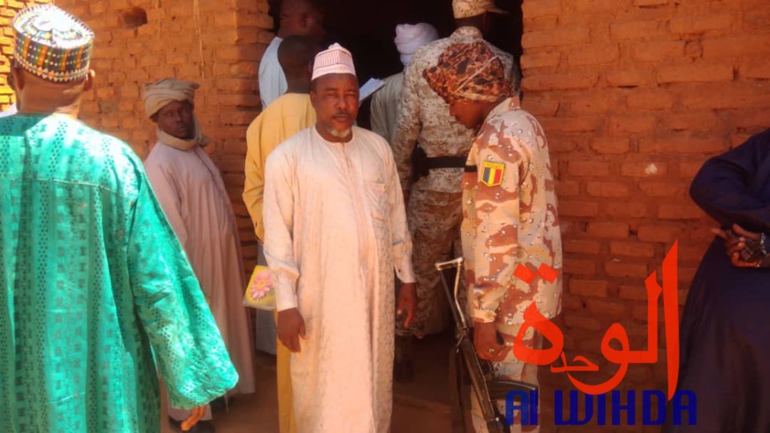 Tchad : tournée du gouverneur de Sila dans les établissements scolaires. © Alwihda Info