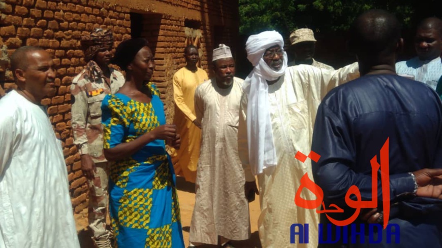 Tchad : tournée du gouverneur de Sila dans les établissements scolaires. © Alwihda Info