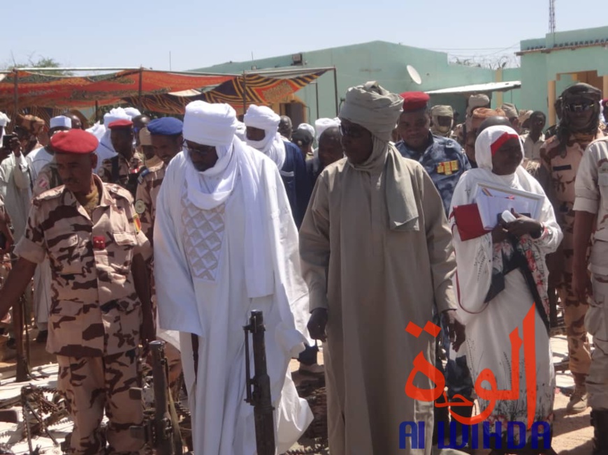 En images : le désarmement se poursuit à l'Est du Tchad, plus de 2250 armes saisies